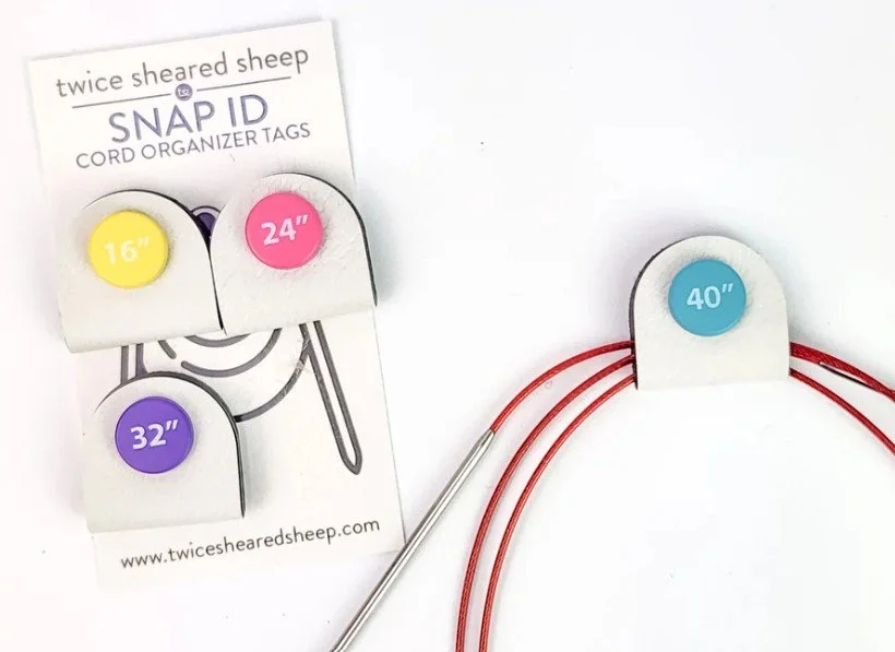 Keep all of your interchangeable cables and needles organized